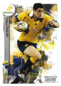 2003 Kryptyx The Defenders Australian Rugby Union #97 Jeremy Paul Front